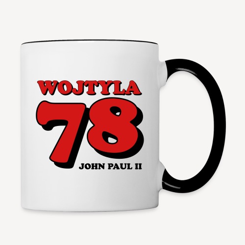 WOJTYLA 78 - Contrast Coffee Mug