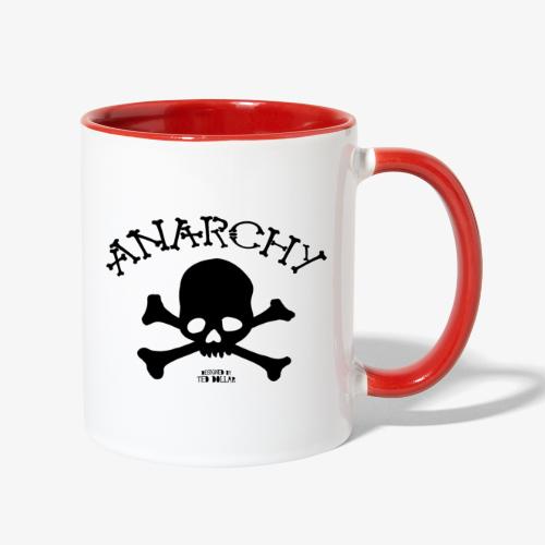 Anar Skull black - Contrast Coffee Mug