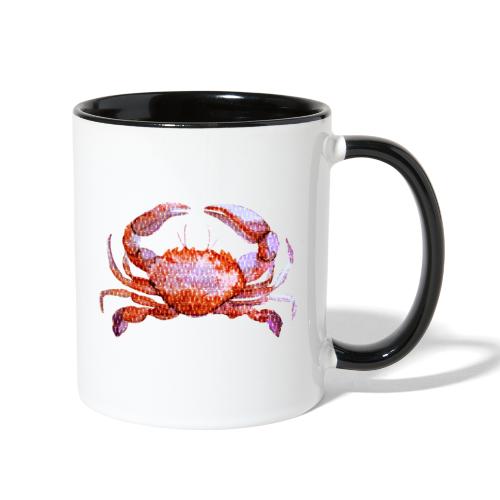 Coastal Living - Red Crab, Lighthouses - Contrast Coffee Mug