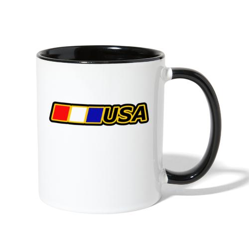 USA - Contrast Coffee Mug