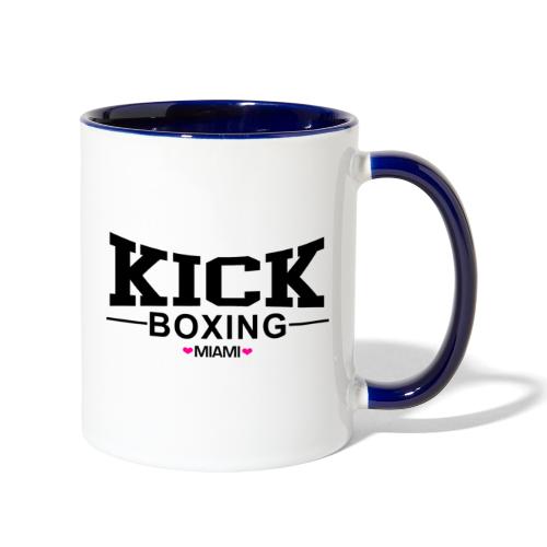 KICKBOXING MIAMI - Contrast Coffee Mug