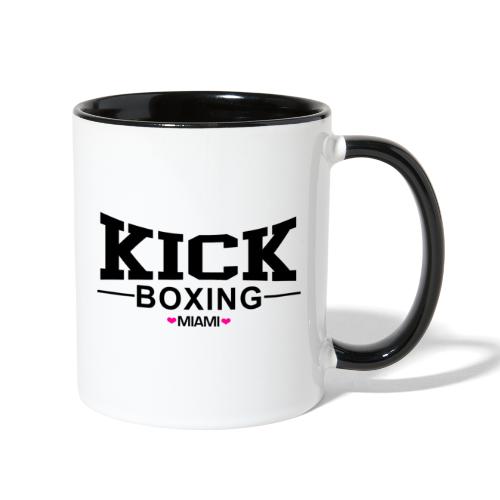 KICKBOXING MIAMI - Contrast Coffee Mug