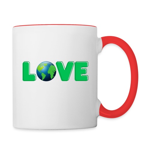 LOVE Mother Earth - Contrast Coffee Mug