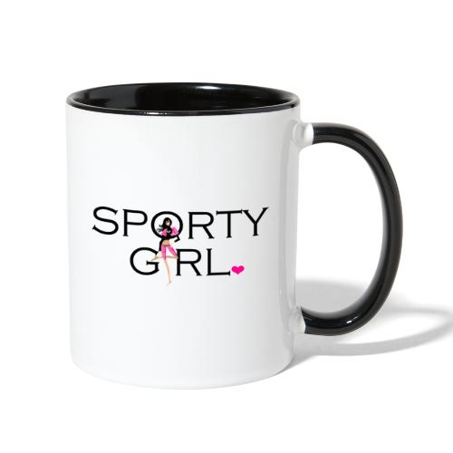 SPORTY GIRL - Contrast Coffee Mug