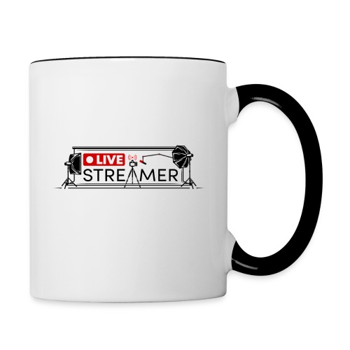 Live Streamer - Contrast Coffee Mug