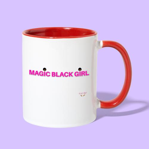 Magic Black Girl - Contrast Coffee Mug