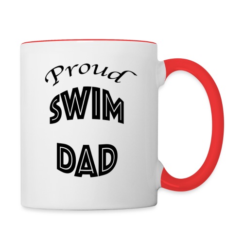 Swim Dad. - Contrast Coffee Mug