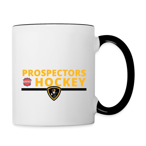 PROSPECTORS HOCKEY GRAPHIC (YELLOW) - Contrast Coffee Mug