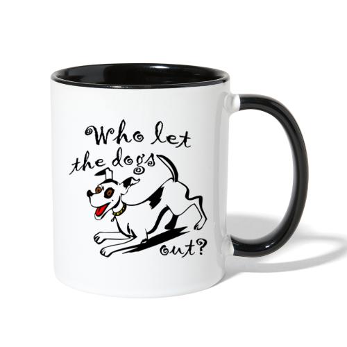 Happy Dog - Contrast Coffee Mug