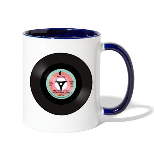 The Rise Of Fascism Will Not Be Televised - Contrast Coffee Mug