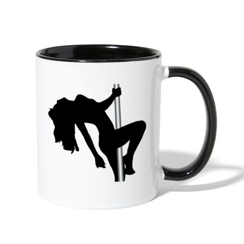 Stripper Dancing - Contrast Coffee Mug