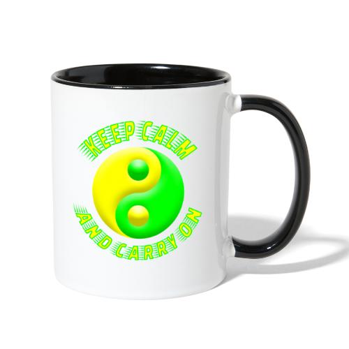 Keep Calm - Contrast Coffee Mug