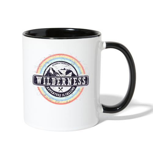 Wilderness Adventure is Calling - Contrast Coffee Mug