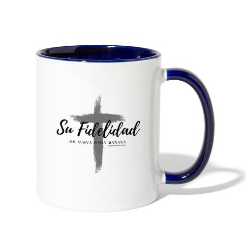 Su Fidelidad es Nueva Cada Mañana - Contrast Coffee Mug