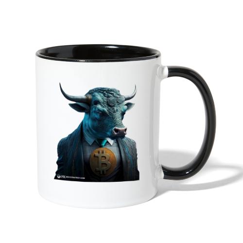 MDC The Bitcoin Bull - Contrast Coffee Mug