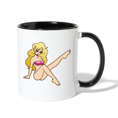 Hot Blonde - Contrast Coffee Mug
