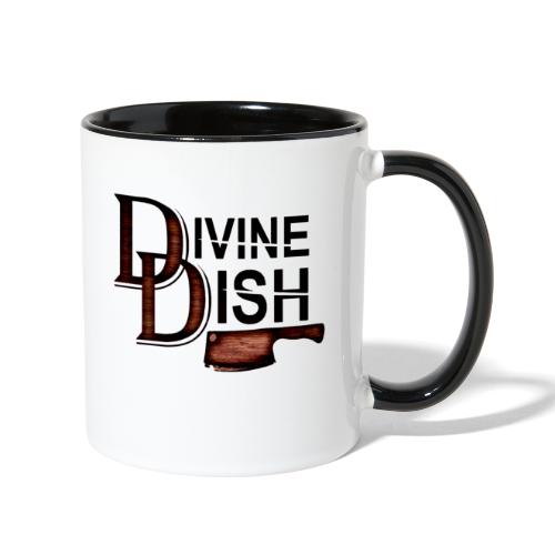 Divine Dish Logo - Contrast Coffee Mug