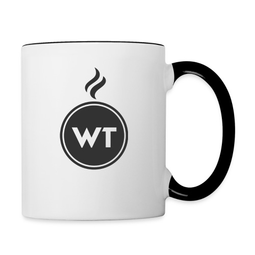 WT Steaming Logo - Contrast Coffee Mug
