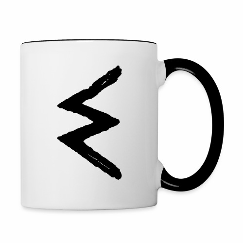 Elder Futhark Rune Sowilo - Letter S - Contrast Coffee Mug