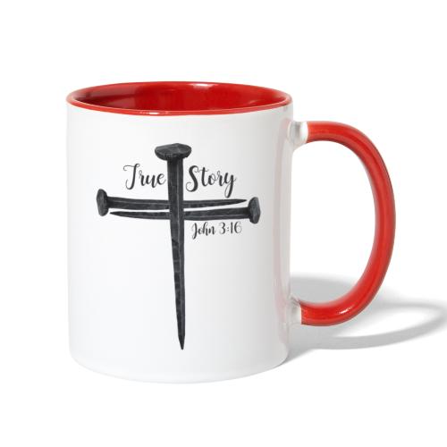 True Story John 3:16 - Contrast Coffee Mug