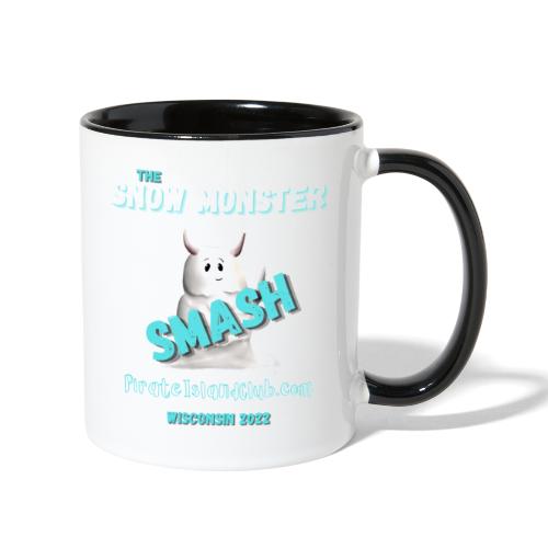 SNOW MONSTER - Contrast Coffee Mug