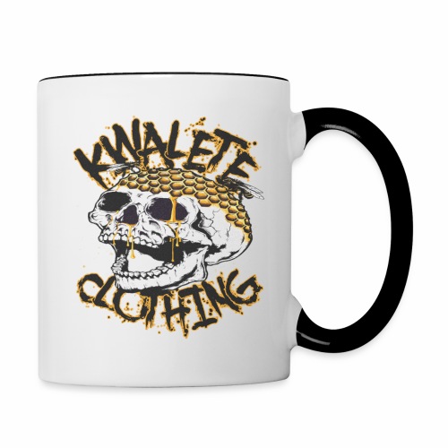 Kwalete Fly Skull Official Black Yellow MMXXII - Contrast Coffee Mug
