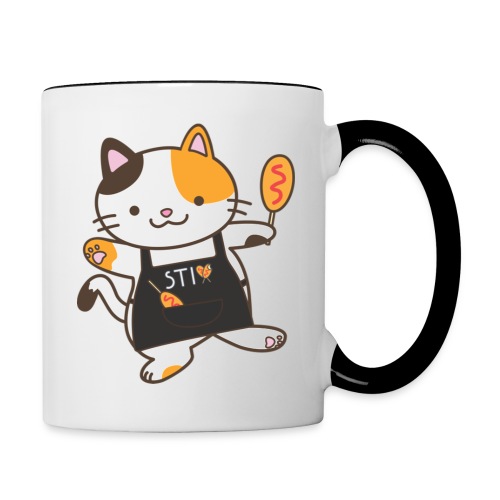 STIX Cat Mascot - Contrast Coffee Mug
