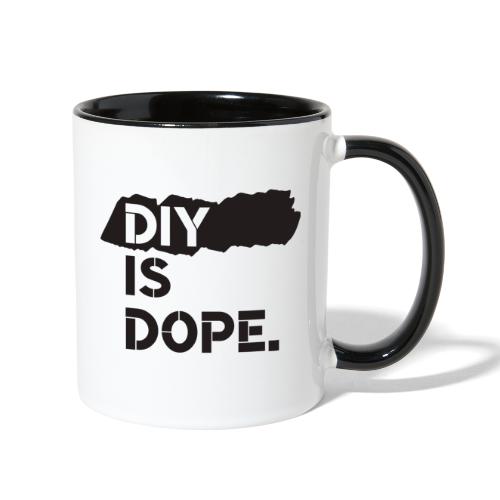 DIY is Dope - white DIY - Contrast Coffee Mug