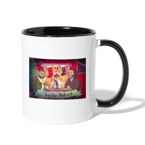 The Ghosts of Tis the Podcast - Contrast Coffee Mug