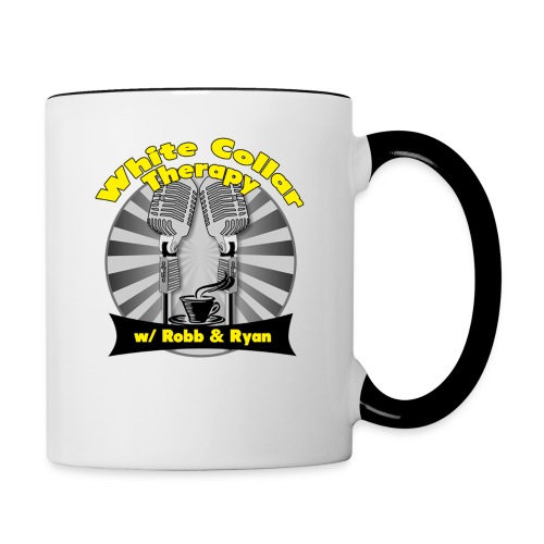 The White Collar Therapy Show - Legacy Logo - Contrast Coffee Mug