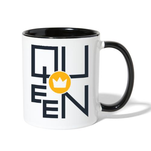 Crowned QUEEN - Contrast Coffee Mug
