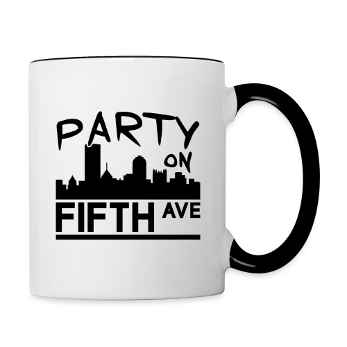 Party on Fifth Ave - Contrast Coffee Mug