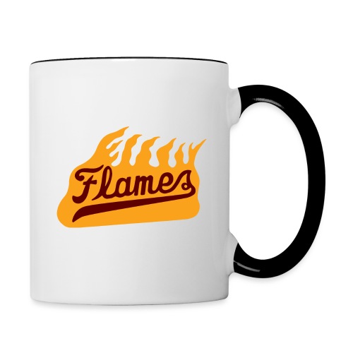 Spokane Flames 1975 - Home Logo - Contrast Coffee Mug
