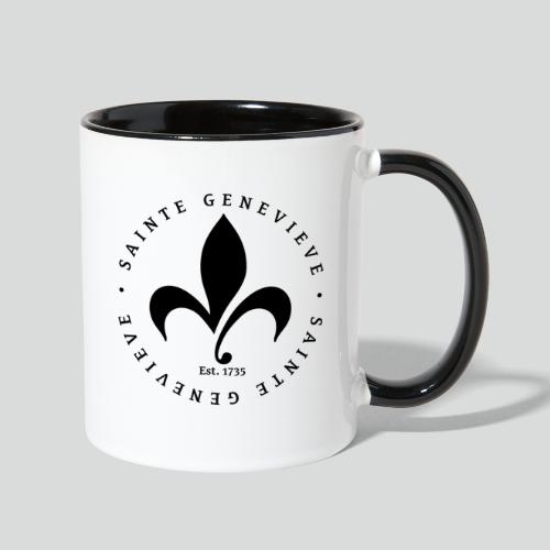 Sainte Genevieve City Circle - Contrast Coffee Mug