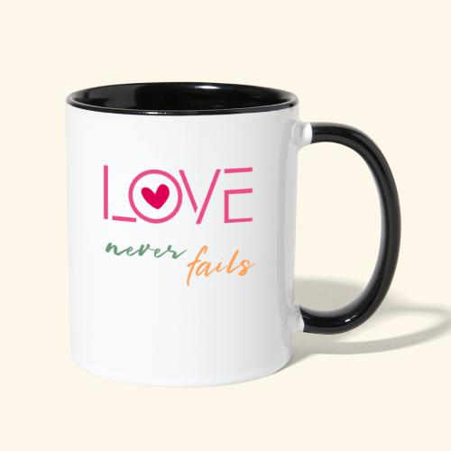 1 01 love - Contrast Coffee Mug
