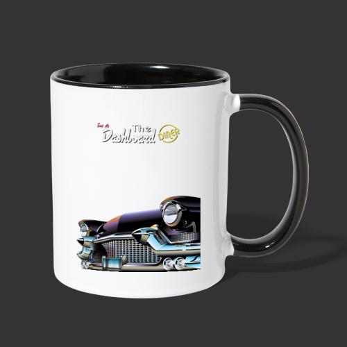 Dashboard Diner Logo With Car - Contrast Coffee Mug