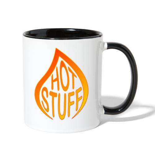 Hot Stuff Flame - Contrast Coffee Mug