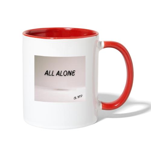 All Alone Album Art - Contrast Coffee Mug