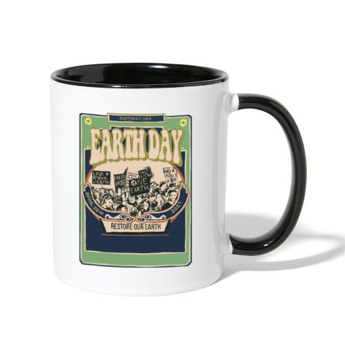 Earth Day 2021: Restore Our Earth - Contrast Coffee Mug