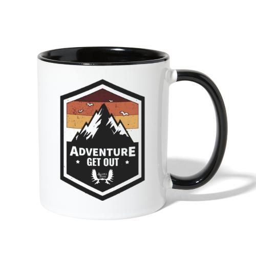 Alaska Hoodie Adventure Design - Contrast Coffee Mug
