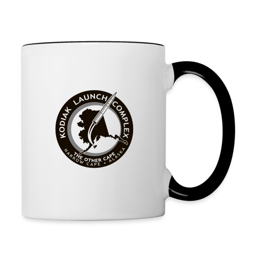 KLC logo circle bw - Contrast Coffee Mug