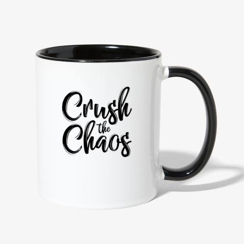 Crush the Chaos - Contrast Coffee Mug