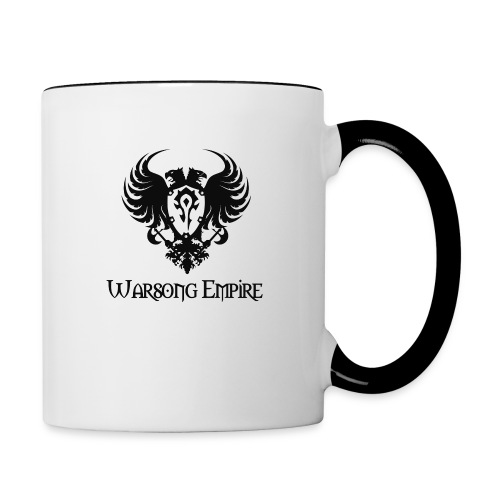Warsong Empire (Black Logo) - Contrast Coffee Mug