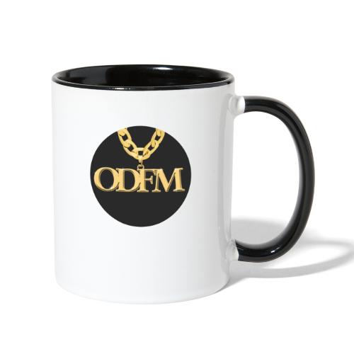 ODFM Podcast™ gold chain from One DJ From Murder - Contrast Coffee Mug