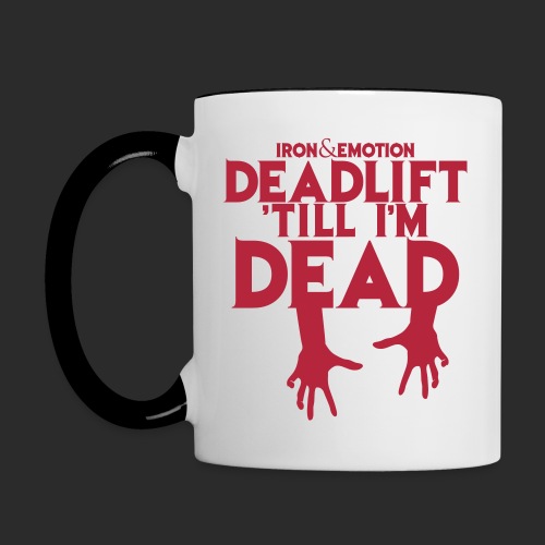 IRON&EMOTION DEADLIFT - Contrast Coffee Mug