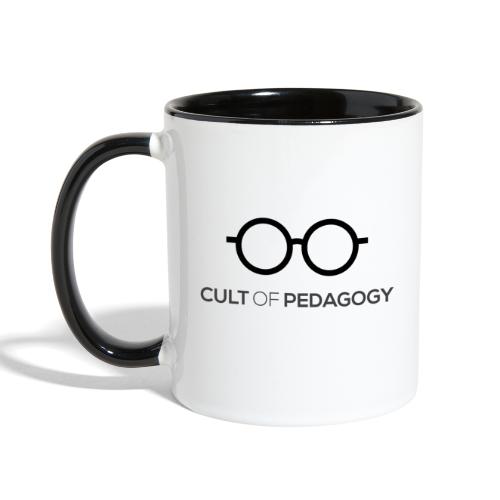 Cult of Pedagogy (black text) - Contrast Coffee Mug