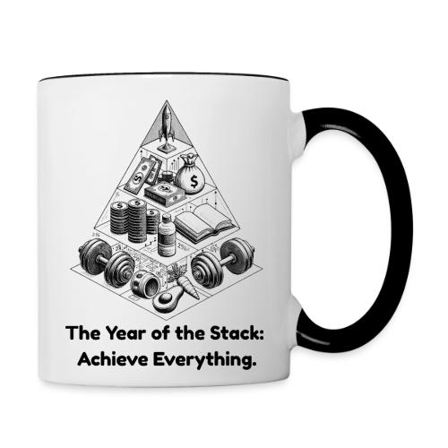 The Resolution Pyramid T-Shirt, Mug, & Leggings - Contrast Coffee Mug