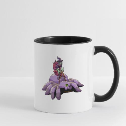Weirdo On Fluffsome Spood - Contrast Coffee Mug