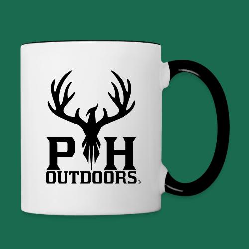 PH Outdoors® Black Logo - Contrast Coffee Mug