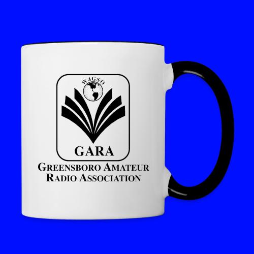GARA Black Transparent png - Contrast Coffee Mug